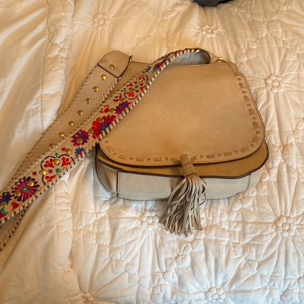 Super fun Steve Madden leather bag!!